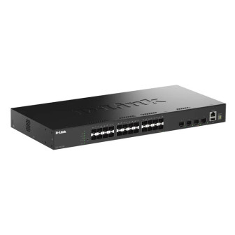 D-LINK SWITCH SMART 24XSFP + 4X10G SFP+