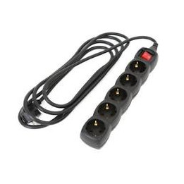 Regleta para 5 tomas