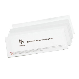 Zebra cleaning cards, 5 cards
