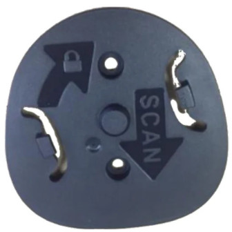 Soporte de fijación Zebra negro para DS9300 Series