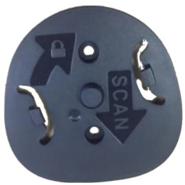 Soporte de fijación Zebra negro para DS9300 Series