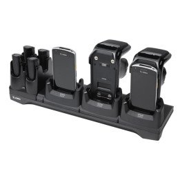 Base de carga Zebra de 3 ranuras para equipos RFD40