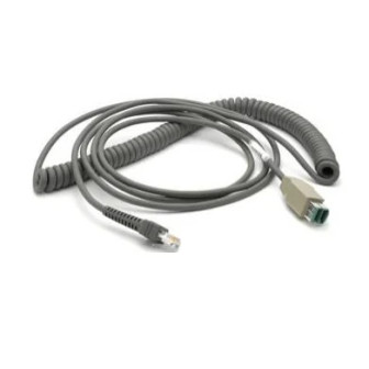 Zebra connection cable, powered-USB