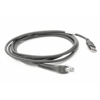 Cable de conexión USB Zebra, recto, 2,1 m
