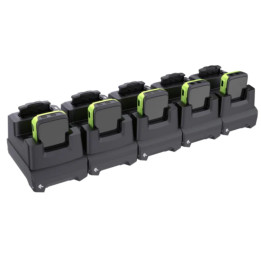 Base de carga Ethernet Zebra de 5 ranuras para WS50