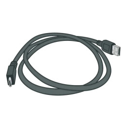 Cable de interfaz USB 2.0 Zebra en ángulo fijo 90 para TTP 2000/210