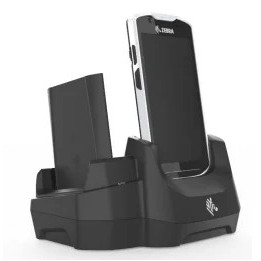 Base de presentación Zebra con LAN/USB y 1 ranura de batería