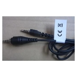 Cable de audio de repuesto Zebra 3,5 mm 1,1 m