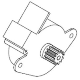 Kit de motores Zebra para TTP2000
