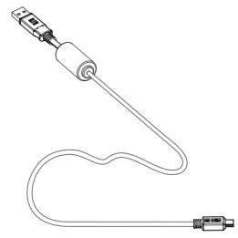 Kit de cable USB 2.0 A a mini-B con ferrita Zebra KR203