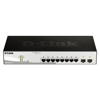 10-PORT GIGABIT SMART SWITCH WITH 2 SFP PORTS