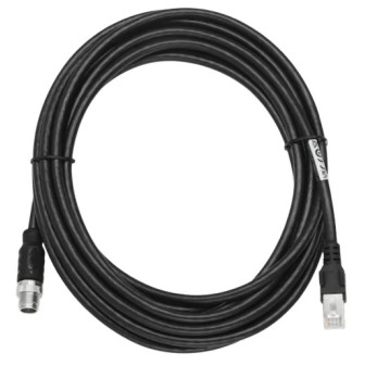 Cable Ethernet Zebra M12 X-coded a RJ45 5 m Standard Flex