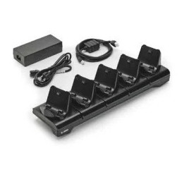 Base de carga Zebra de 5 ranuras para dispositivos ZQ300