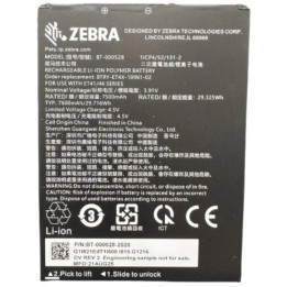 Batería interna estándar Zebra ET401 de 10