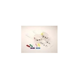 Kit de cierre Clip Zebra verde