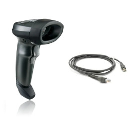 Escáner Zebra LI2208 kit USB negro NA