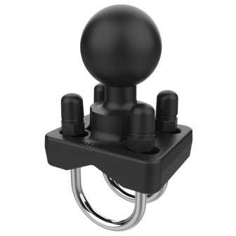 Soporte RAM de doble abrazadera de tubo C-Ball 1.5"