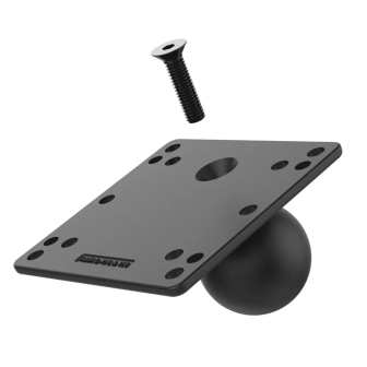Placa VESA RAM Mounts reforzada en acero con bola D