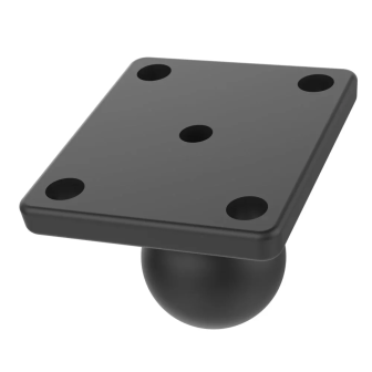 Placa base rectangular RAM Mounts B-Ball 1 pulgada