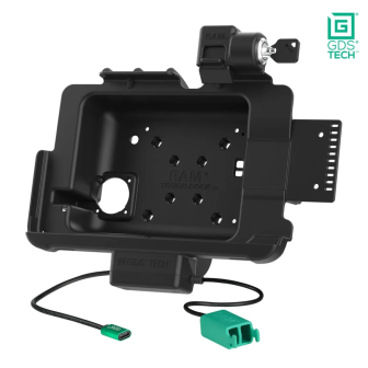 Soporte RAM Mounts GDS Form-Fit con cierre para Zebra ET40/45 10"