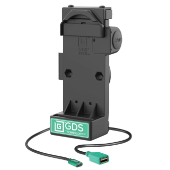 Base de carga RAM Mounts GDS Uni-Conn con USB-C y USB-A