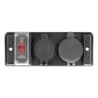 RAM Mounts Switch Panel con cargador USB integrado