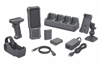 Funda protectora Mobilis con trípode y asa para ET40 y ET45